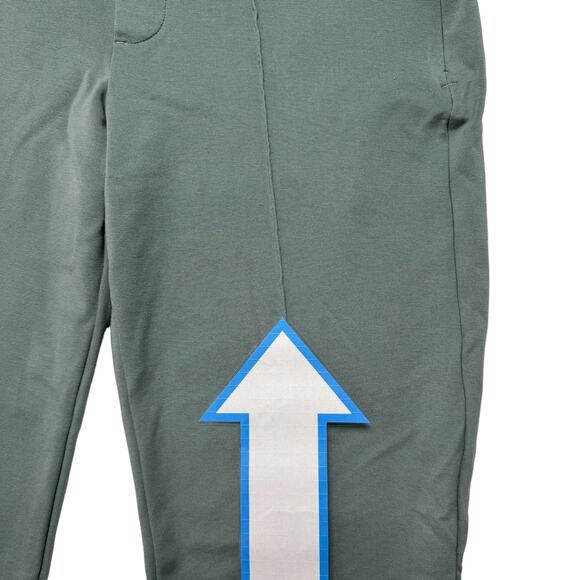 ATHLETA Eastbound Straight Pant in Minimalist Green Gray Size 6 Women’s Career - Picture 9 of 9